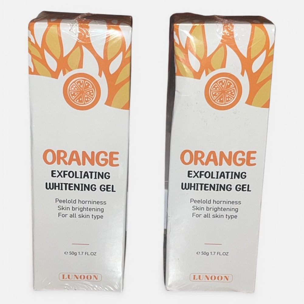 Set of 2 Lunoon Orange Exfoliating Whitening Gel